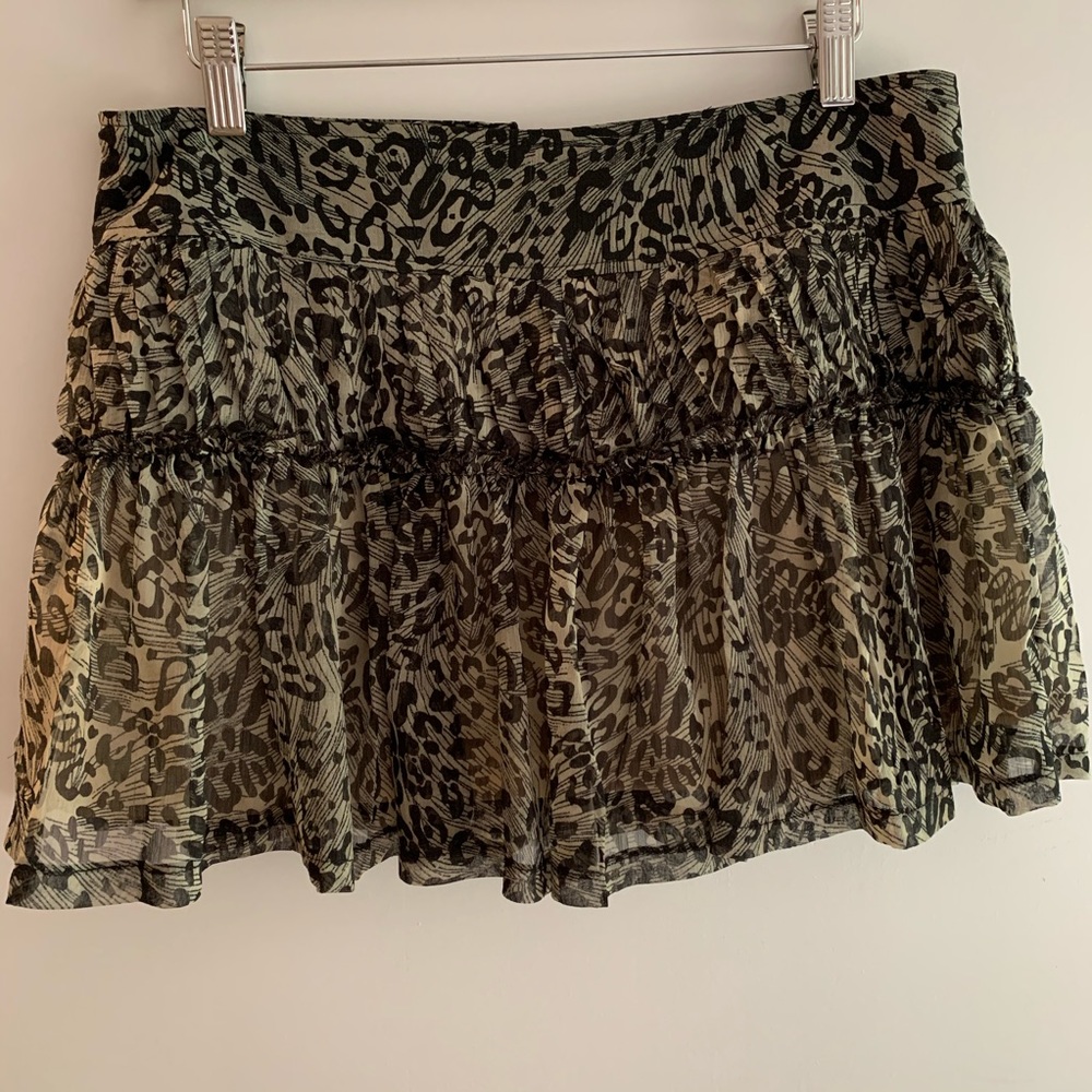 Costa Blanca Animal print short skirt